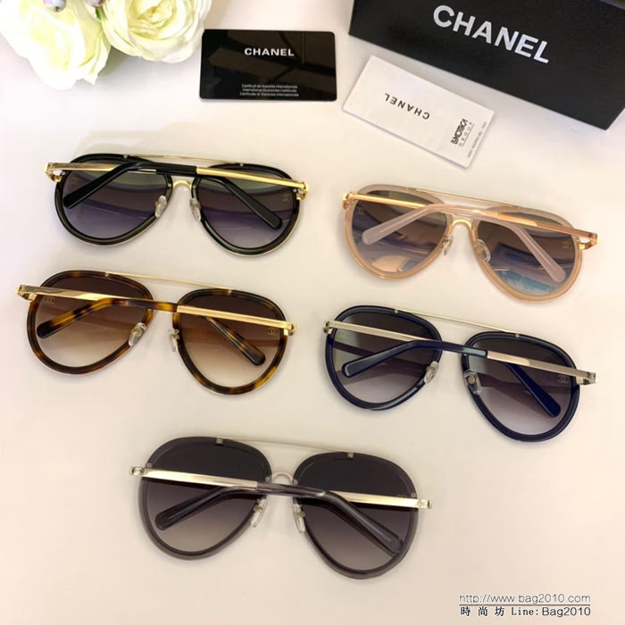 CHANEL香奈兒 CH4296 香粉必入 今年新款 雙C風格 女款太陽鏡  lly1603